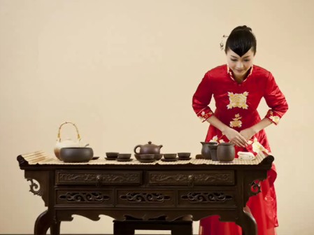 中国茶道修炼方法之大益八式紫砂版